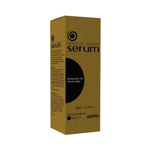Serum reparador com óleo de argan gold 30ml bela formosa