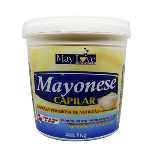 Máscara de Nutrição Mayonese Capilar My Love 1kg
